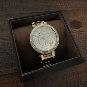 Gold Michael Kors Watch